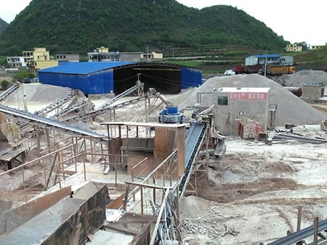 一天加工60噸花崗石廢料的破碎生產(chǎn)線要投資多少錢？