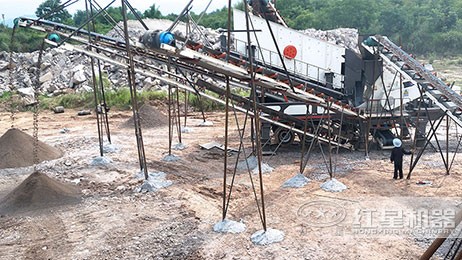 破碎建筑垃圾的移動破碎機每小時產(chǎn)量多少？整套生產(chǎn)線價格多少