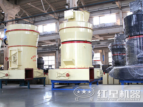 磨粉機(jī)現(xiàn)場