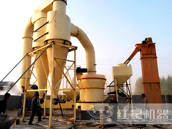 磨粉生產線現場圖