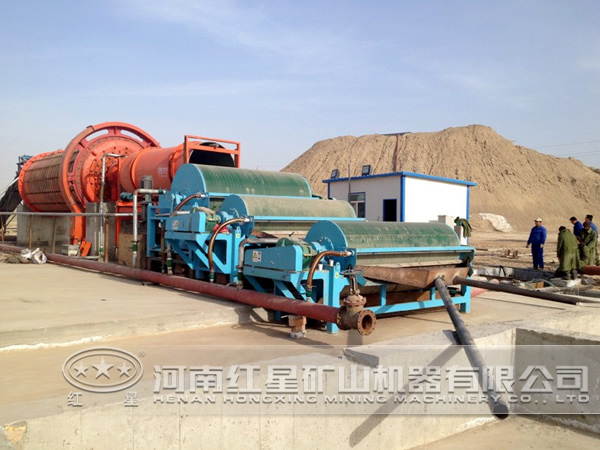 選礦生產(chǎn)現(xiàn)場