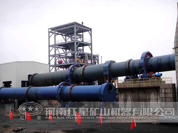 型砂烘干機(jī)加工現(xiàn)場(chǎng)