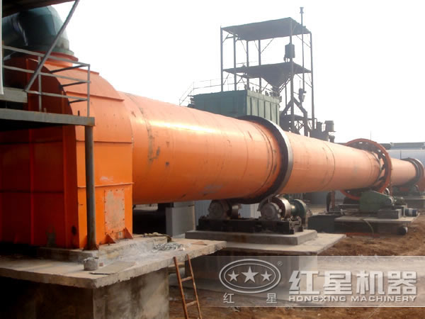 回轉(zhuǎn)窯現(xiàn)場