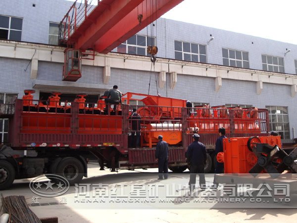 稀土礦浮選機(jī)發(fā)貨圖