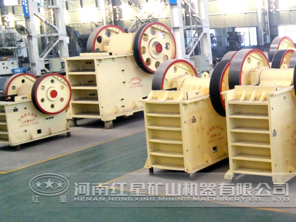 碎屑巖破碎機(jī)生產(chǎn)車間