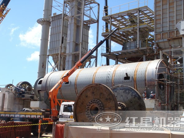 回轉窯作業(yè)現(xiàn)場