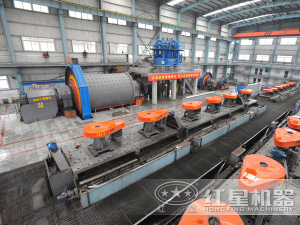 選礦生產(chǎn)現(xiàn)場