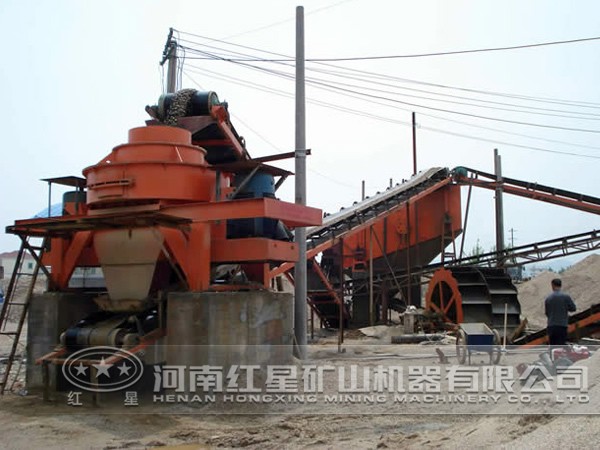 頁巖制砂機(jī)生產(chǎn)現(xiàn)場