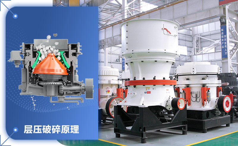 圓錐碎石機(jī)結(jié)構(gòu)原理圖