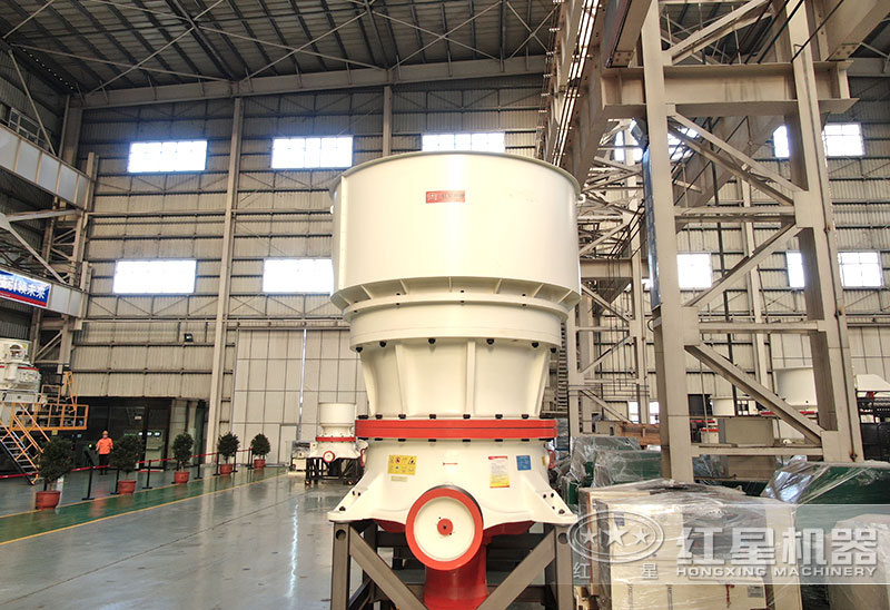 石子破碎機圓錐式：單缸型