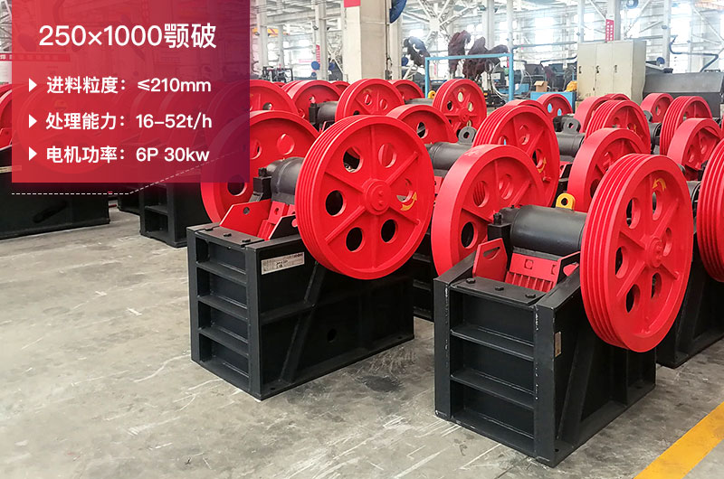250×1000顎破技術(shù)參數(shù)