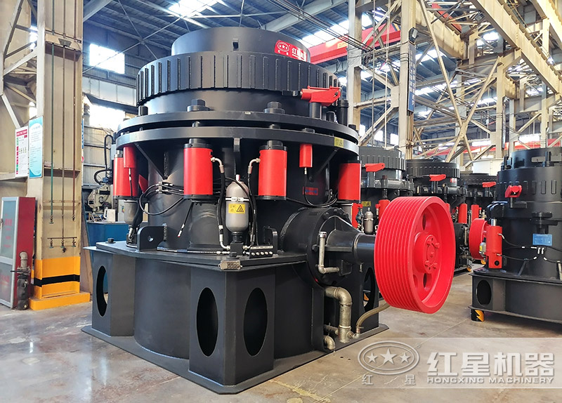 圓錐破碎機產(chǎn)量大、多腔破碎