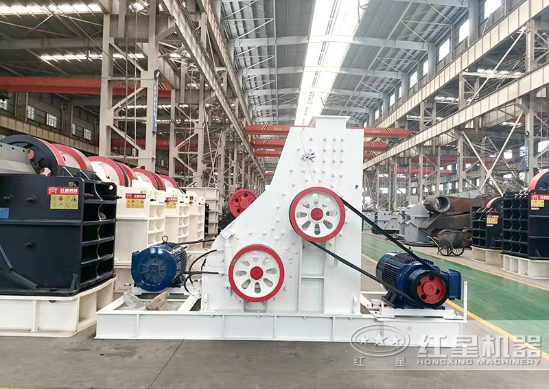 煤矸石雙級(jí)粉碎機(jī)，外觀設(shè)計(jì)精美大氣