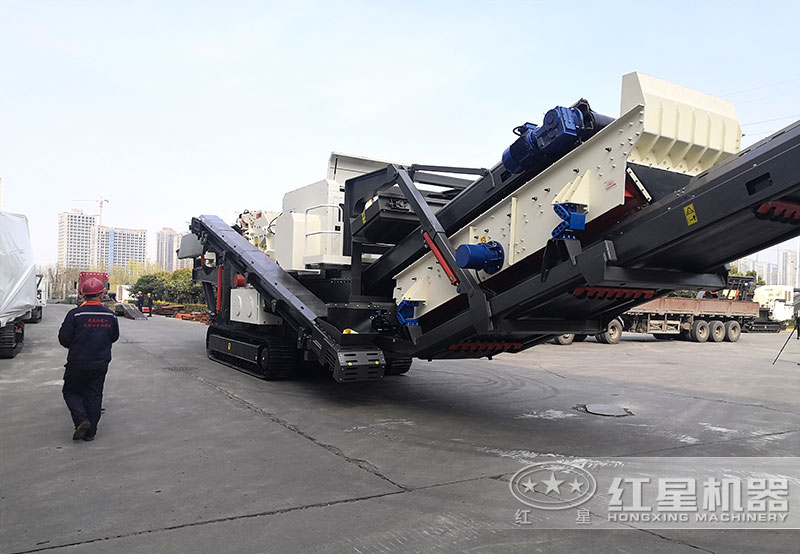 移動破碎機，自由轉(zhuǎn)場節(jié)省場地