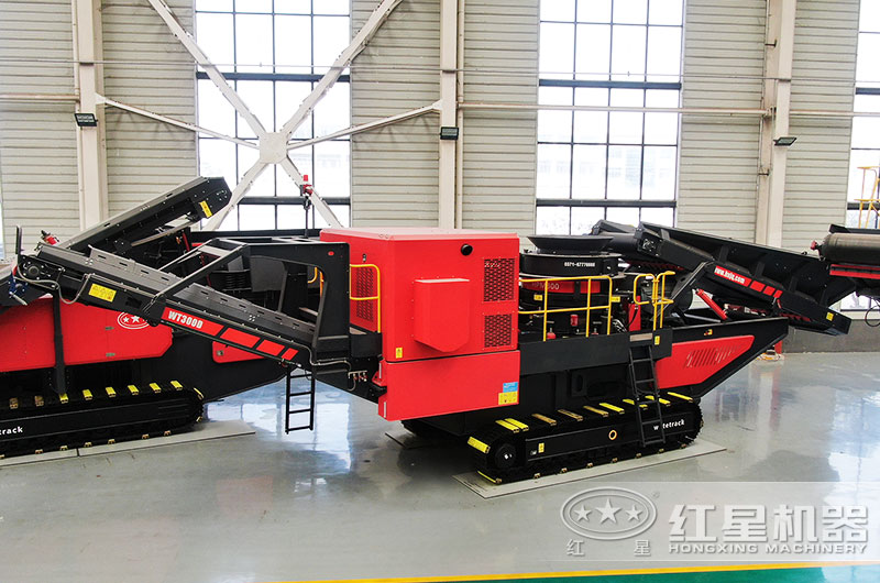 移動石頭破碎機設備圖片