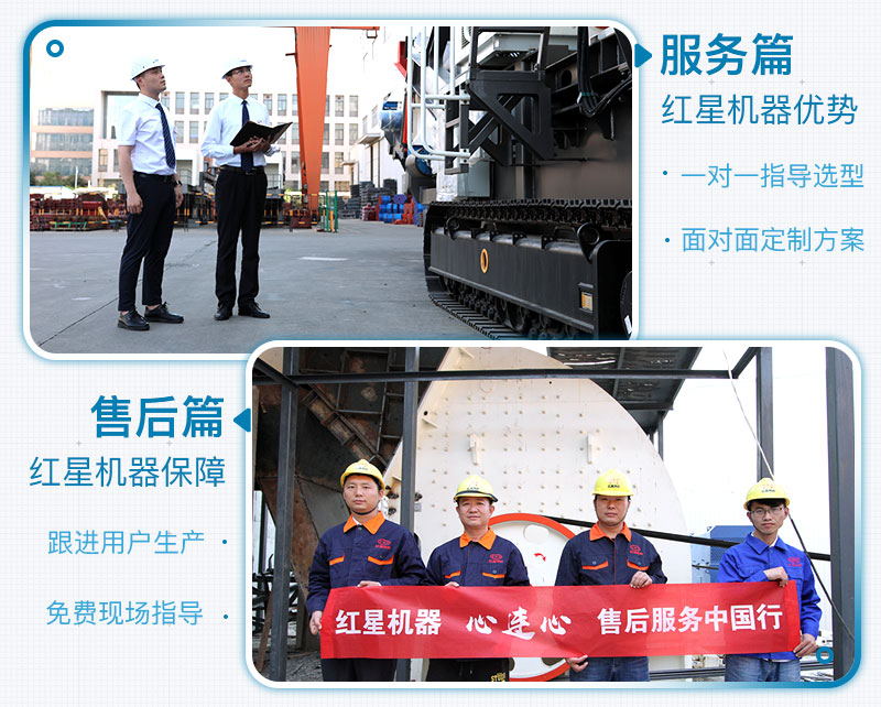 石子生產線設備全套服務流程