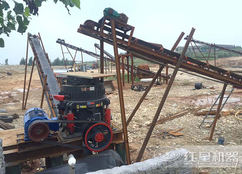 hp500圓錐破時產(chǎn)花崗巖多少噸，多少錢？