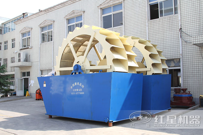 洗沙場(chǎng)，一臺(tái)洗砂機(jī)一天能洗多少噸？含洗砂視頻大全