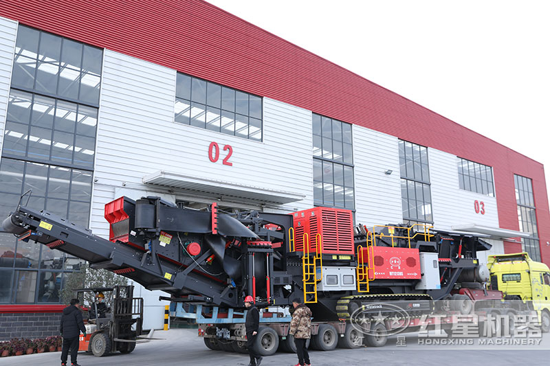 移動(dòng)履帶碎石機(jī)能處理建筑垃圾嗎？（現(xiàn)場(chǎng)視頻推送）