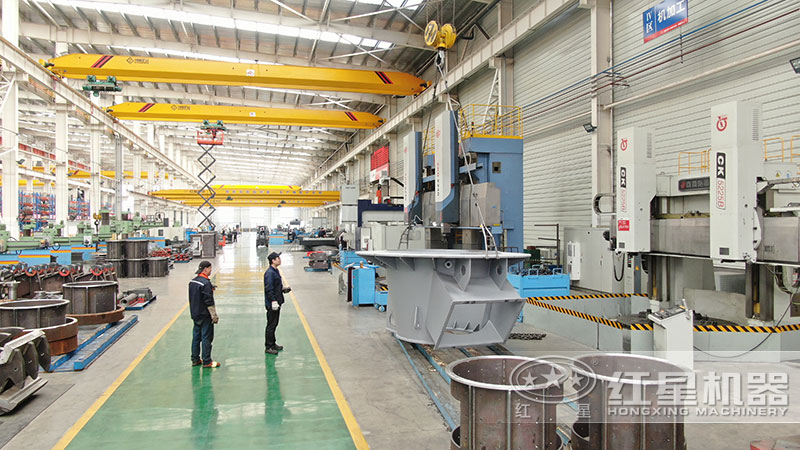 紅星機(jī)器鑄造用砂設(shè)備廠家車(chē)間實(shí)拍