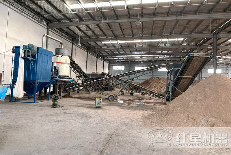 時產(chǎn)50噸破碎生產(chǎn)線