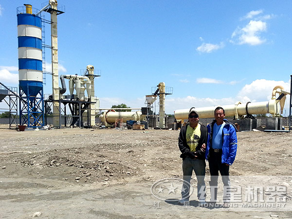 鋼渣生產(chǎn)現(xiàn)場