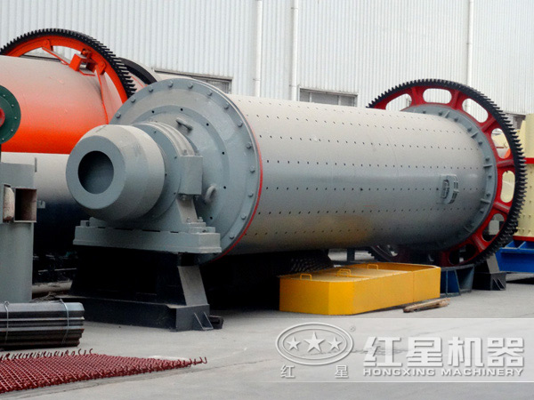 紅星棒磨機(jī)側(cè)面圖