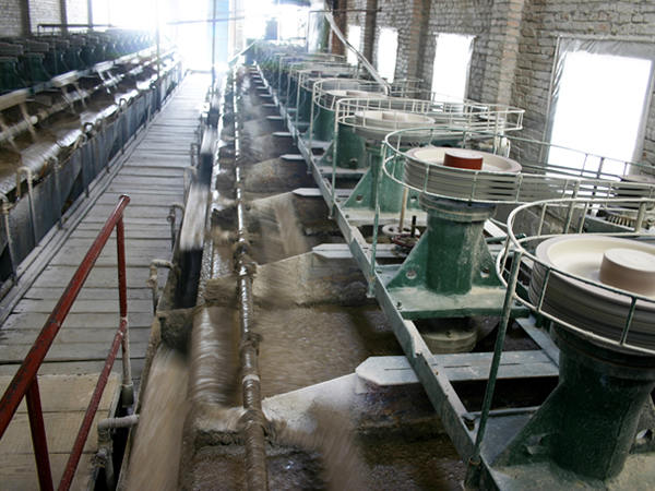 浮選機(jī)現(xiàn)場(chǎng)圖