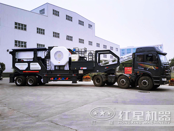 時(shí)產(chǎn)200t移動(dòng)碎石機(jī)