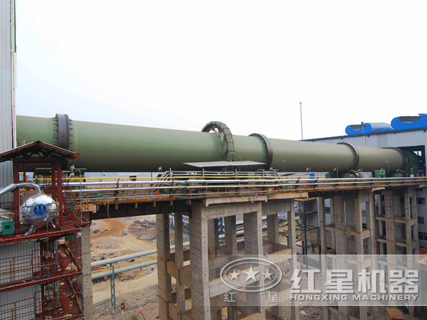 回轉(zhuǎn)窯現(xiàn)場(chǎng)