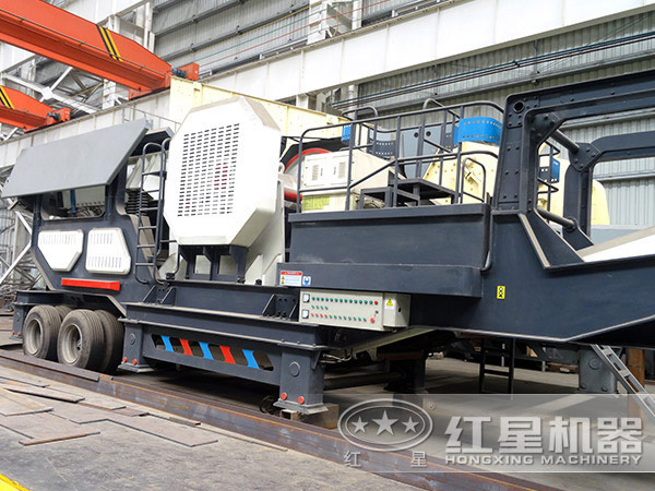 車(chē)載移動(dòng)破碎站車(chē)間圖