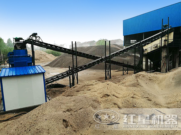 制砂機工作現(xiàn)場實拍