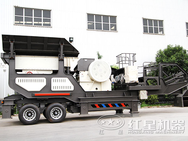 1000tph移動(dòng)破碎站