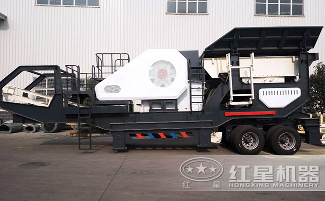 時(shí)產(chǎn)400噸流動打石機(jī)