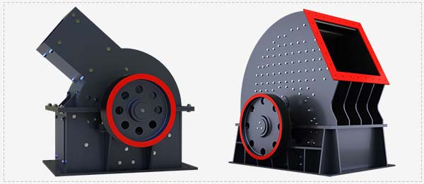重錘式破碎機(jī)與錘式破碎機(jī)