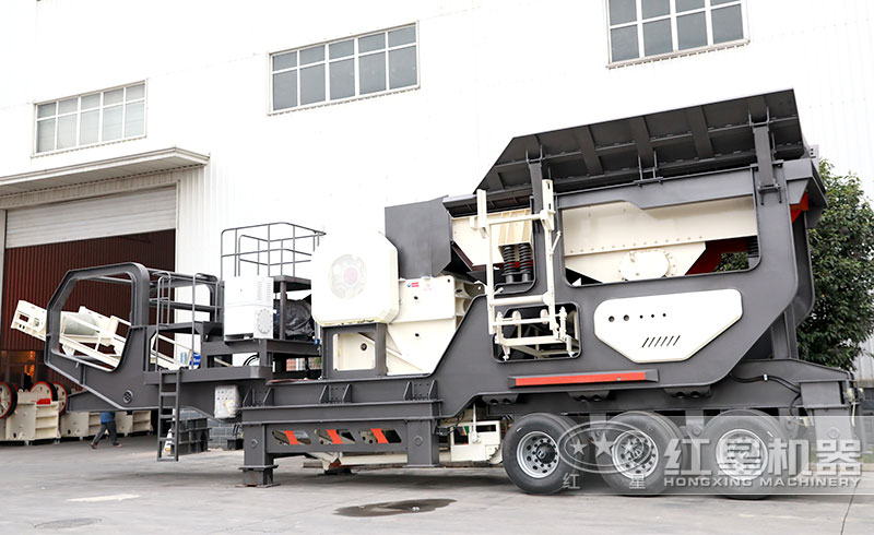 小型移動式破碎機廠區(qū)實拍