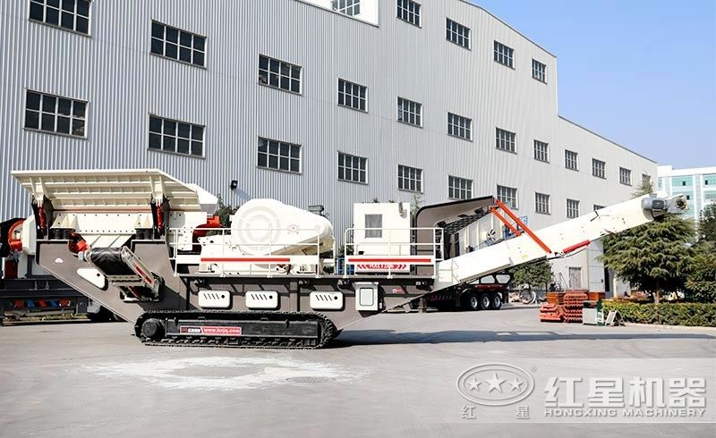 履帶流動破碎機，雨雪天的得力干將