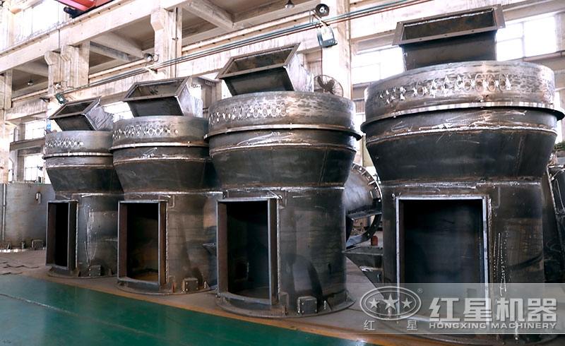 高壓磨粉機車間生產(chǎn)現(xiàn)場
