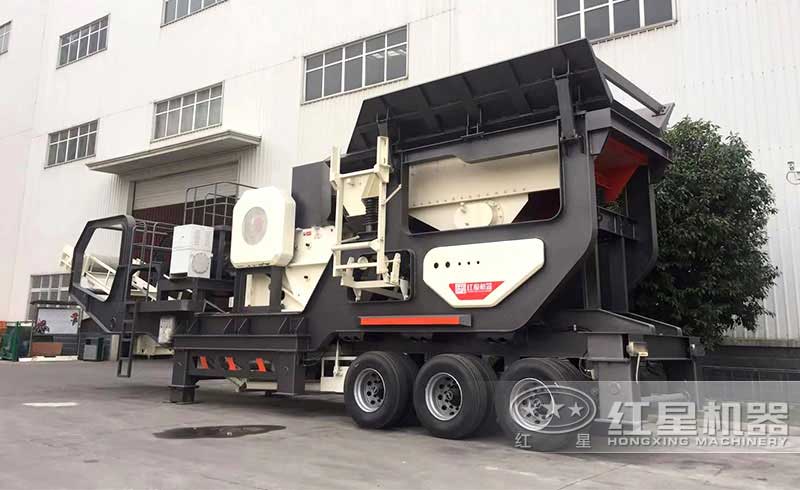 流動碎石機廠區(qū)實拍