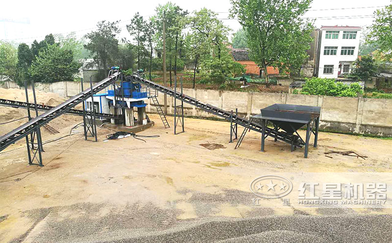 制砂生產(chǎn)線現(xiàn)場