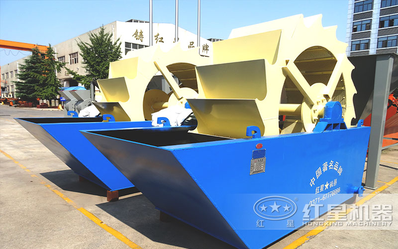 洗砂機(jī)廠區(qū)實拍