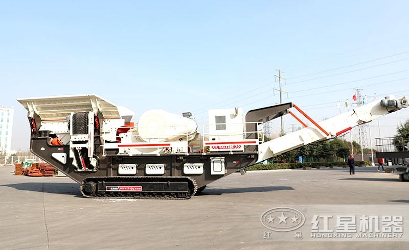 履帶式移動(dòng)破碎機(jī)