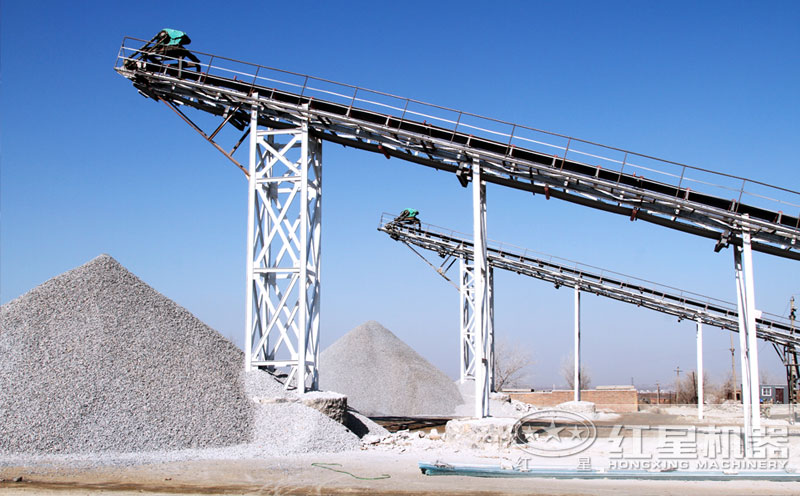 砂石生產(chǎn)現(xiàn)場