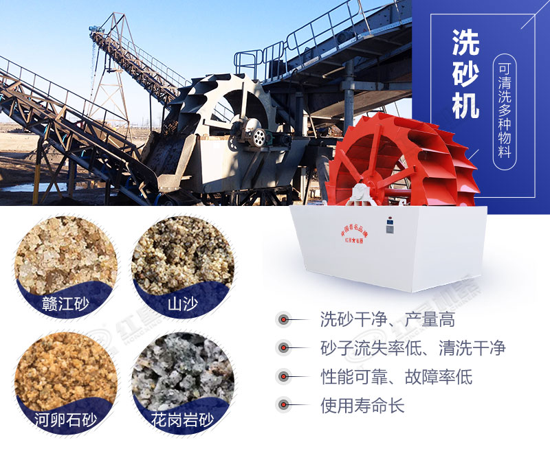 洗砂機(jī)洗凈度高
