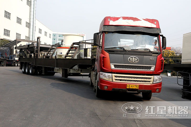 移動(dòng)專用石頭制砂機(jī)又發(fā)貨啦