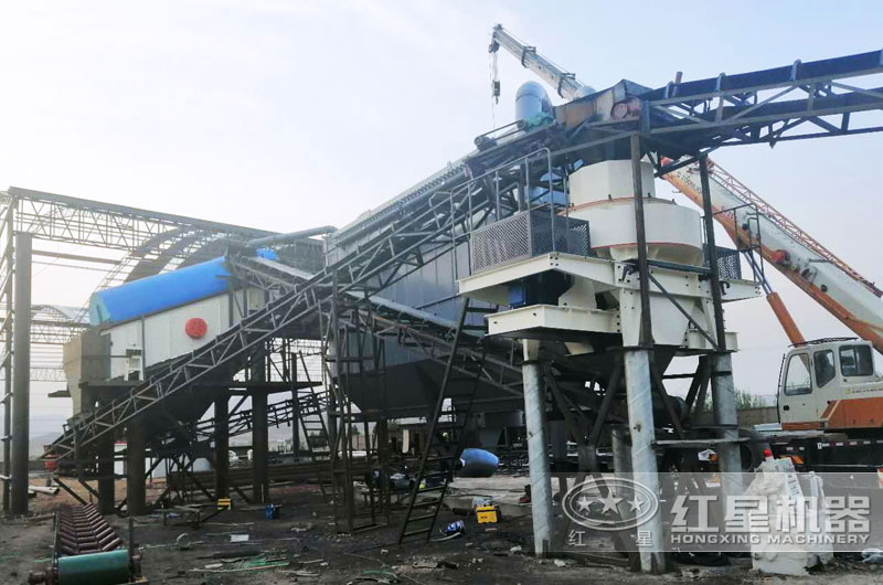 VSI制砂機(jī)生產(chǎn)現(xiàn)場圖