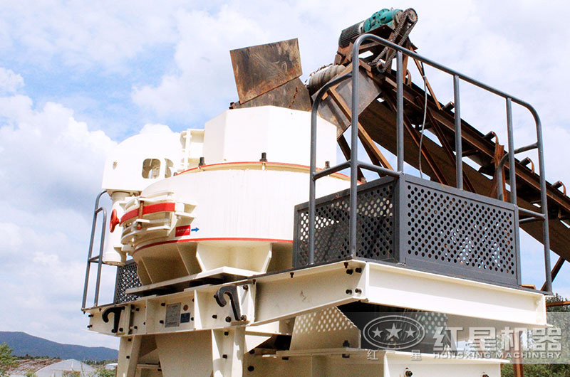 生產(chǎn)現(xiàn)場之VSI制砂機