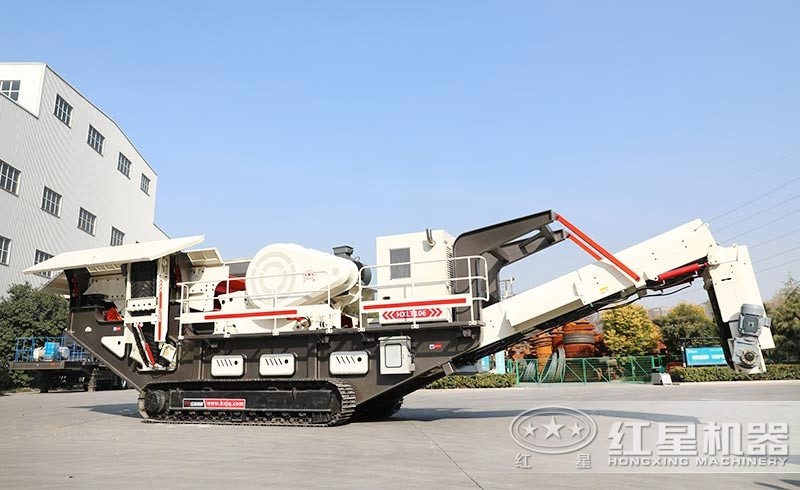 履帶式流動破碎石子機(jī)