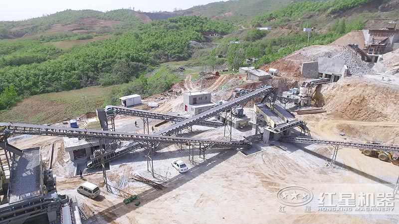 砂石生產(chǎn)線現(xiàn)場實(shí)拍