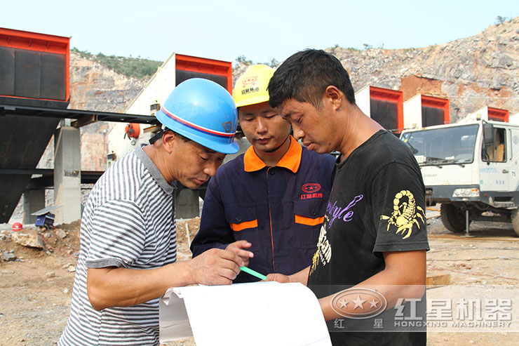 廠家駐派現(xiàn)場人員指導